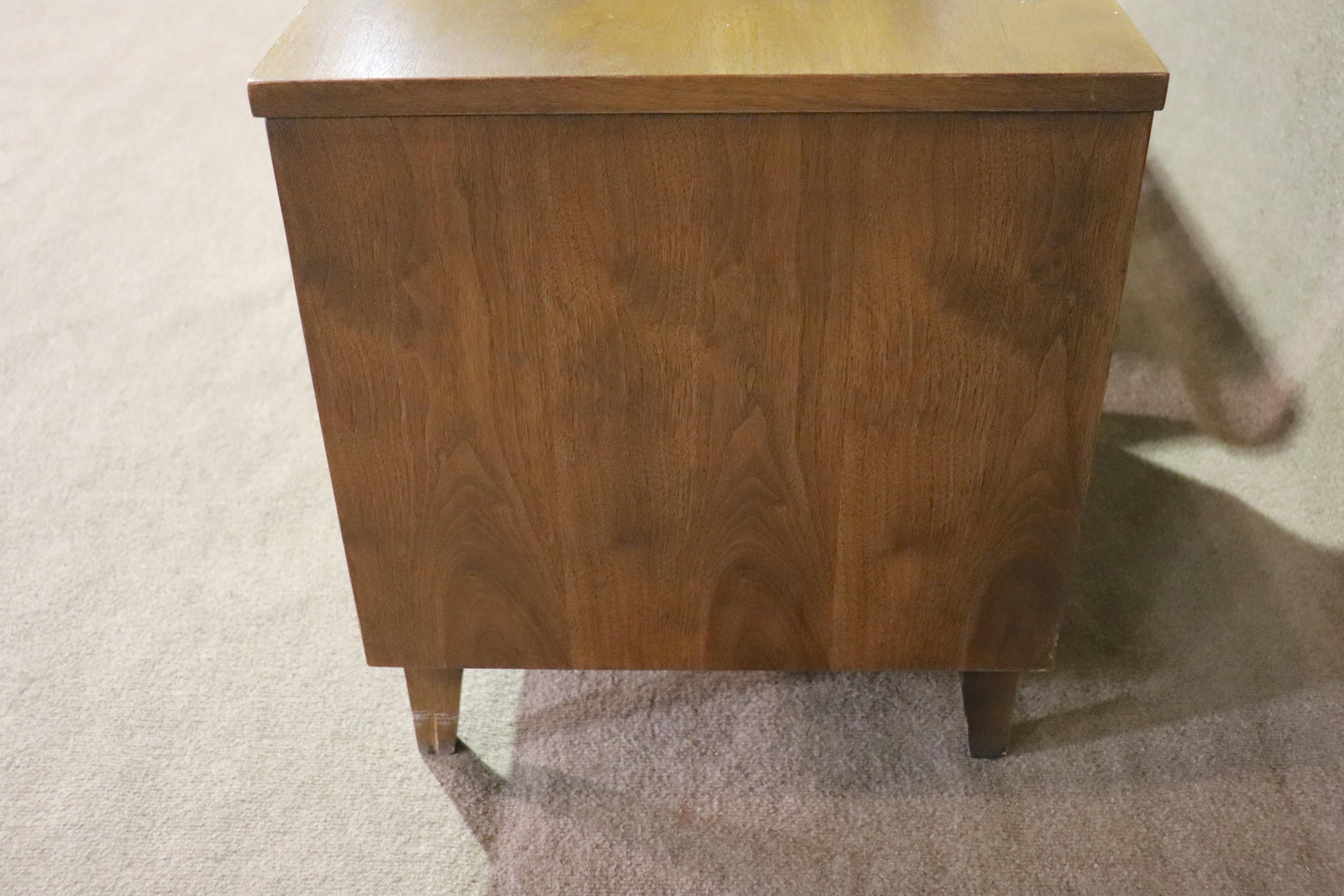 Broyhill 'Brasilia' End Tables / Record Cabinets For Sale 2