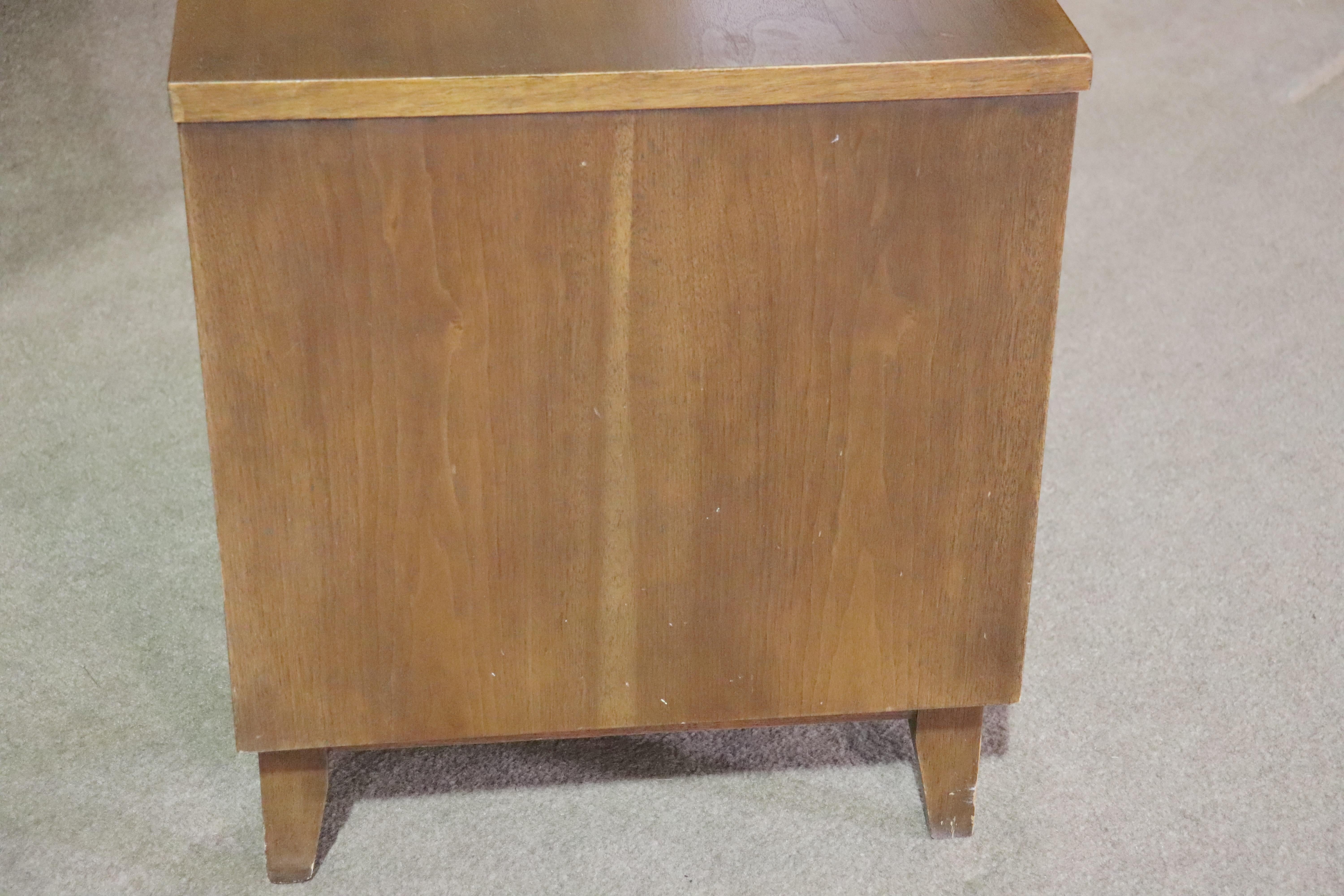 Broyhill 'Brasilia' End Tables / Record Cabinets For Sale 3