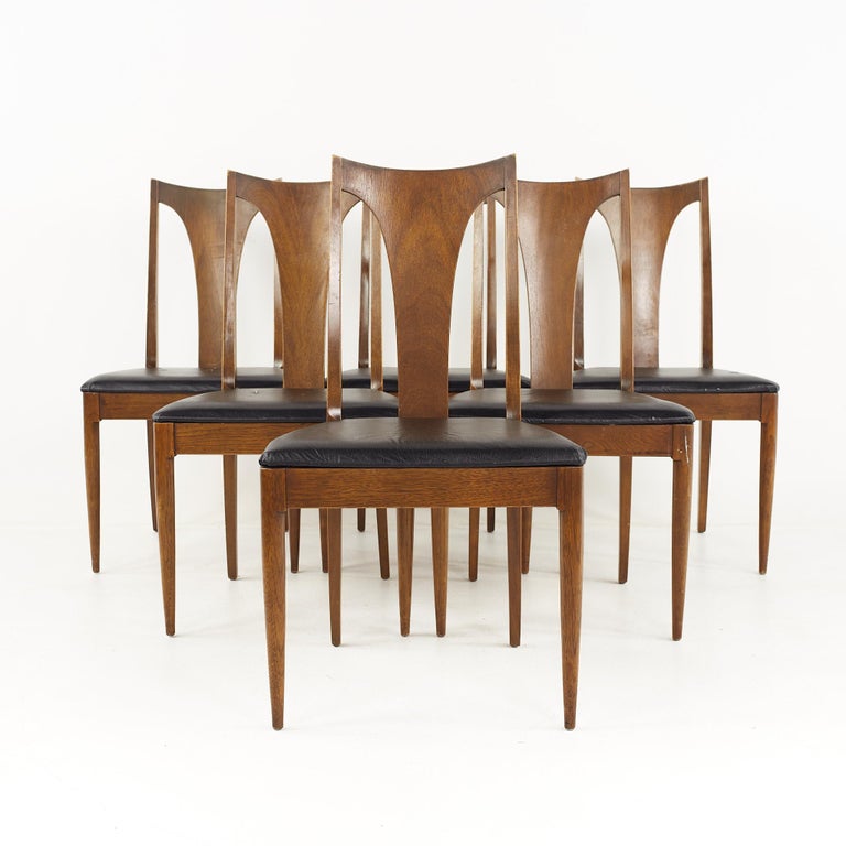 Broyhill Brasilia II Mid Century Dining Chairs, Set of 6 at 1stDibs
