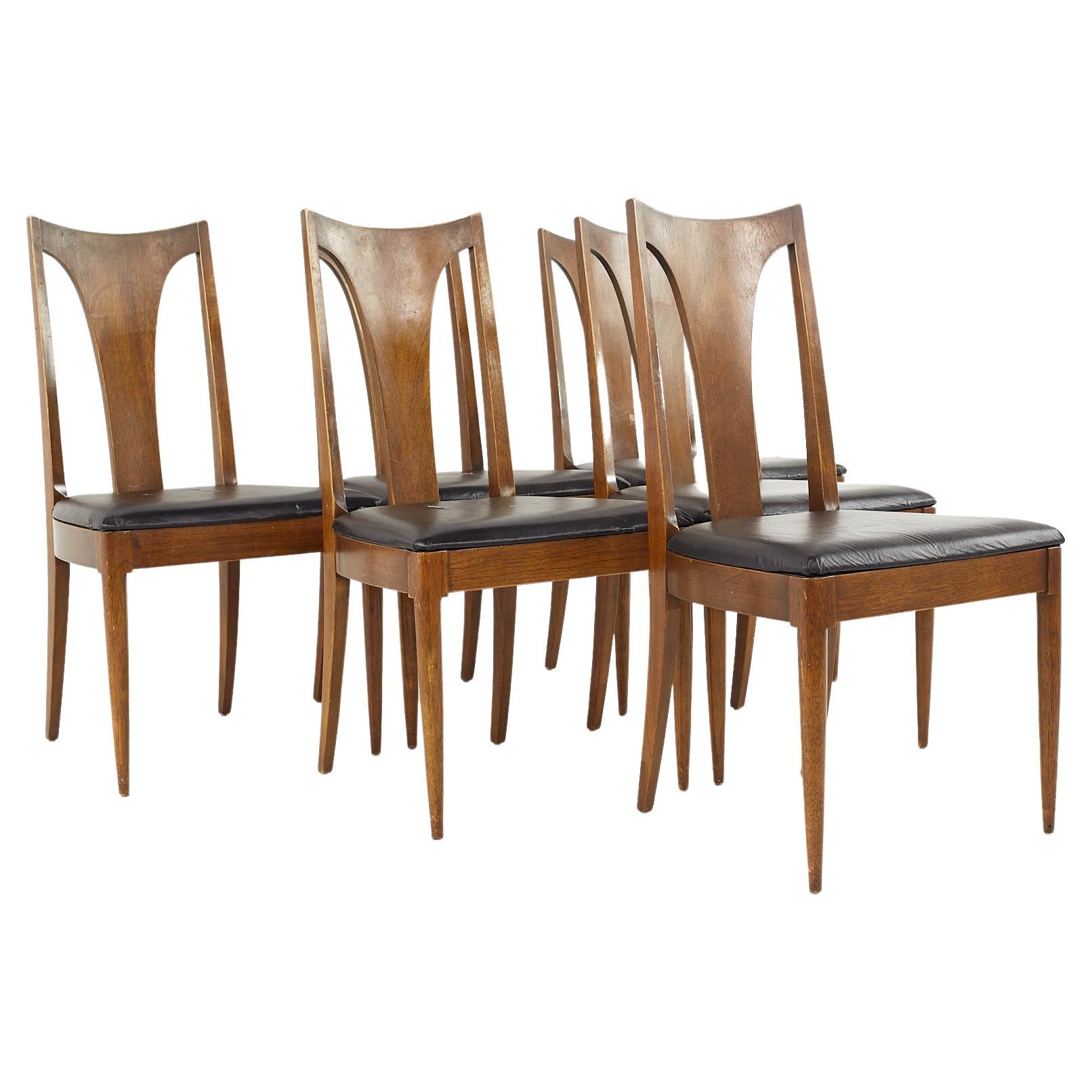Broyhill Brasilia II Mid Century Dining Chairs, Set of 6