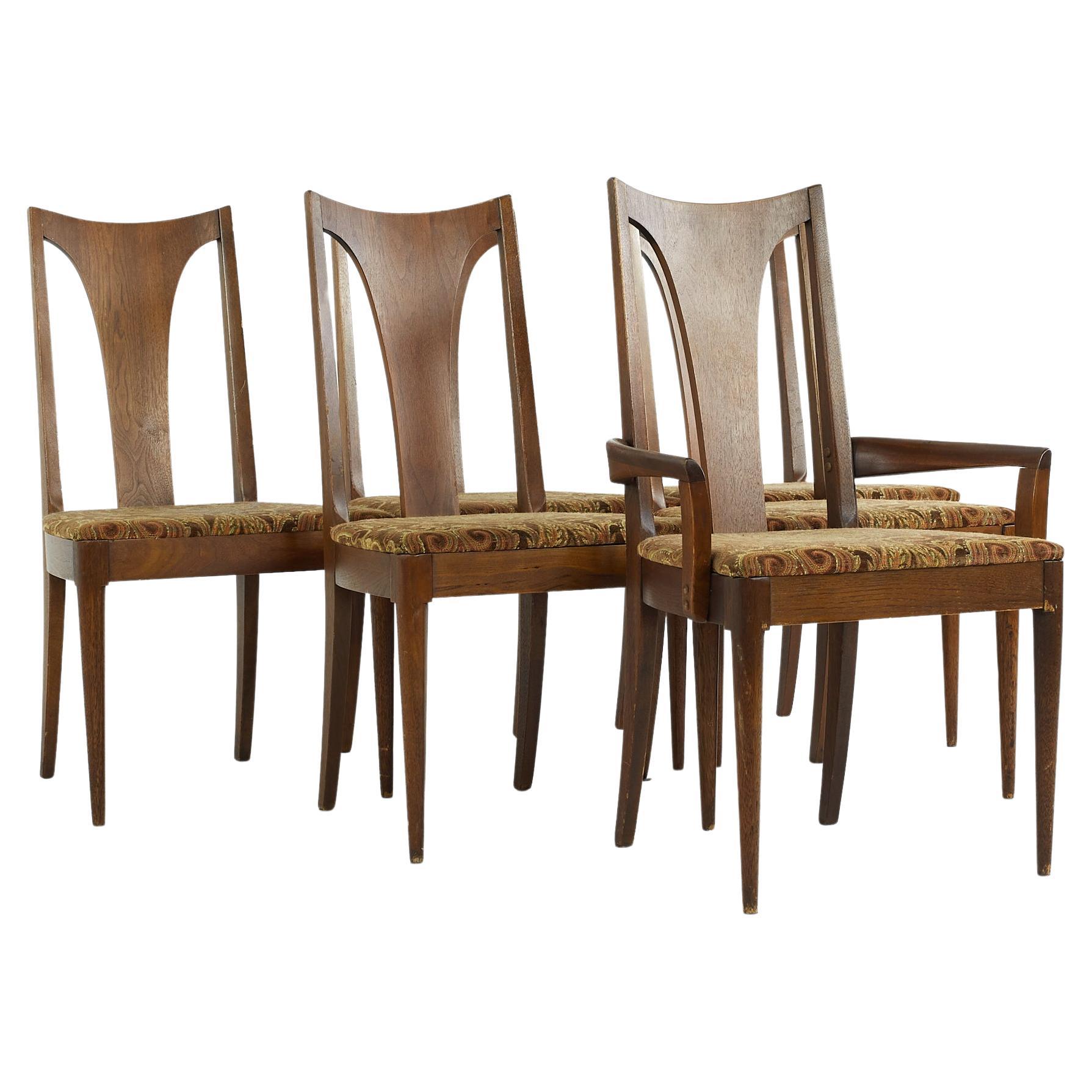 Broyhill Brasilia Walnut Dining Table and Chairs at 1stDibs