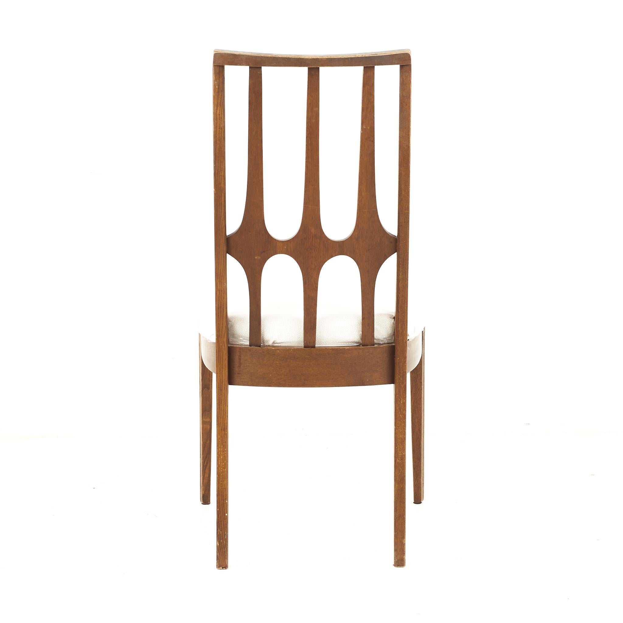 Broyhill Brasilia Mid Century Dining Chairs, Set of 5 For Sale 1