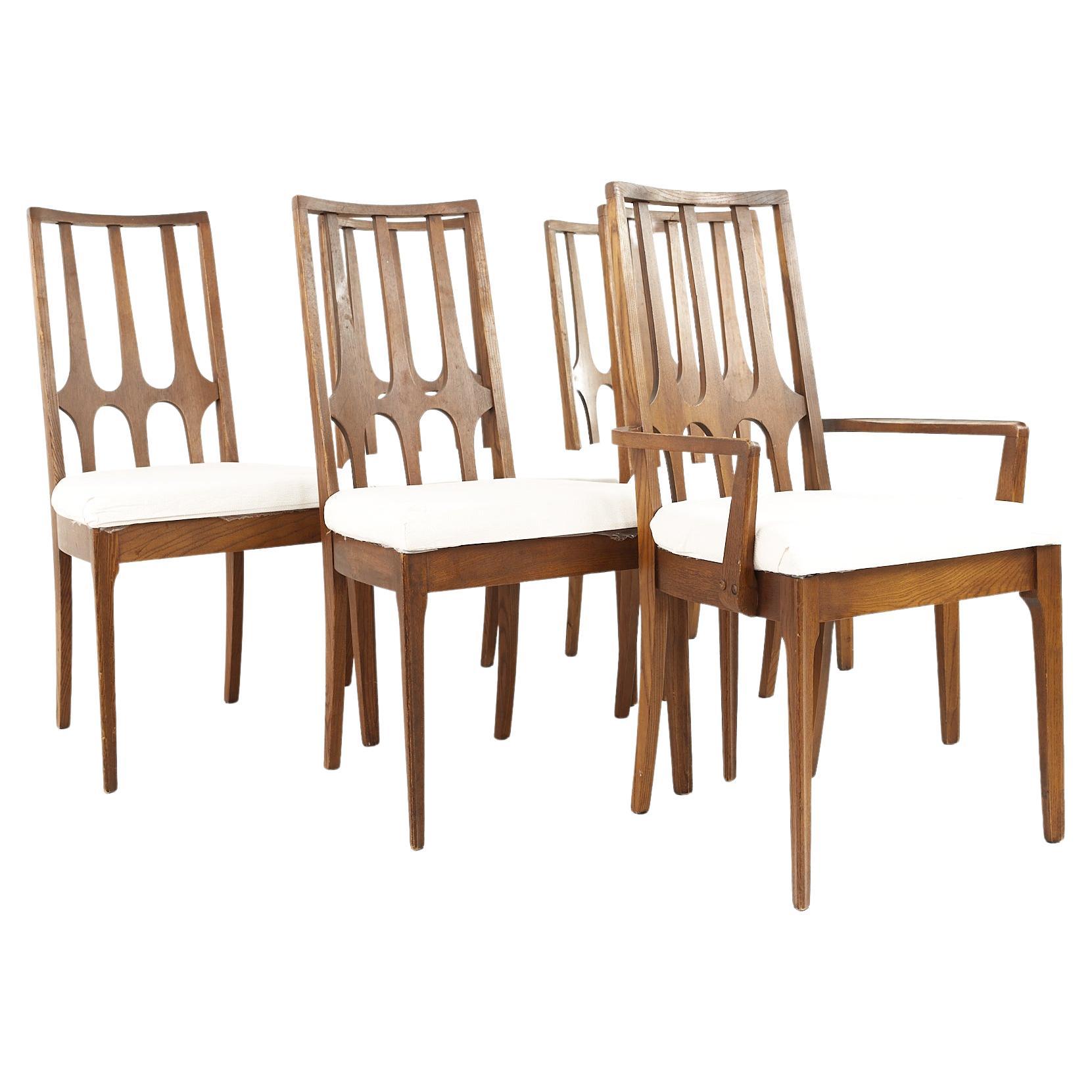 Broyhill Brasilia Mid Century Dining Chairs, Set of 5