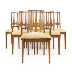 Broyhill Brasilia Mid Century Dining Chairs, Set of 6