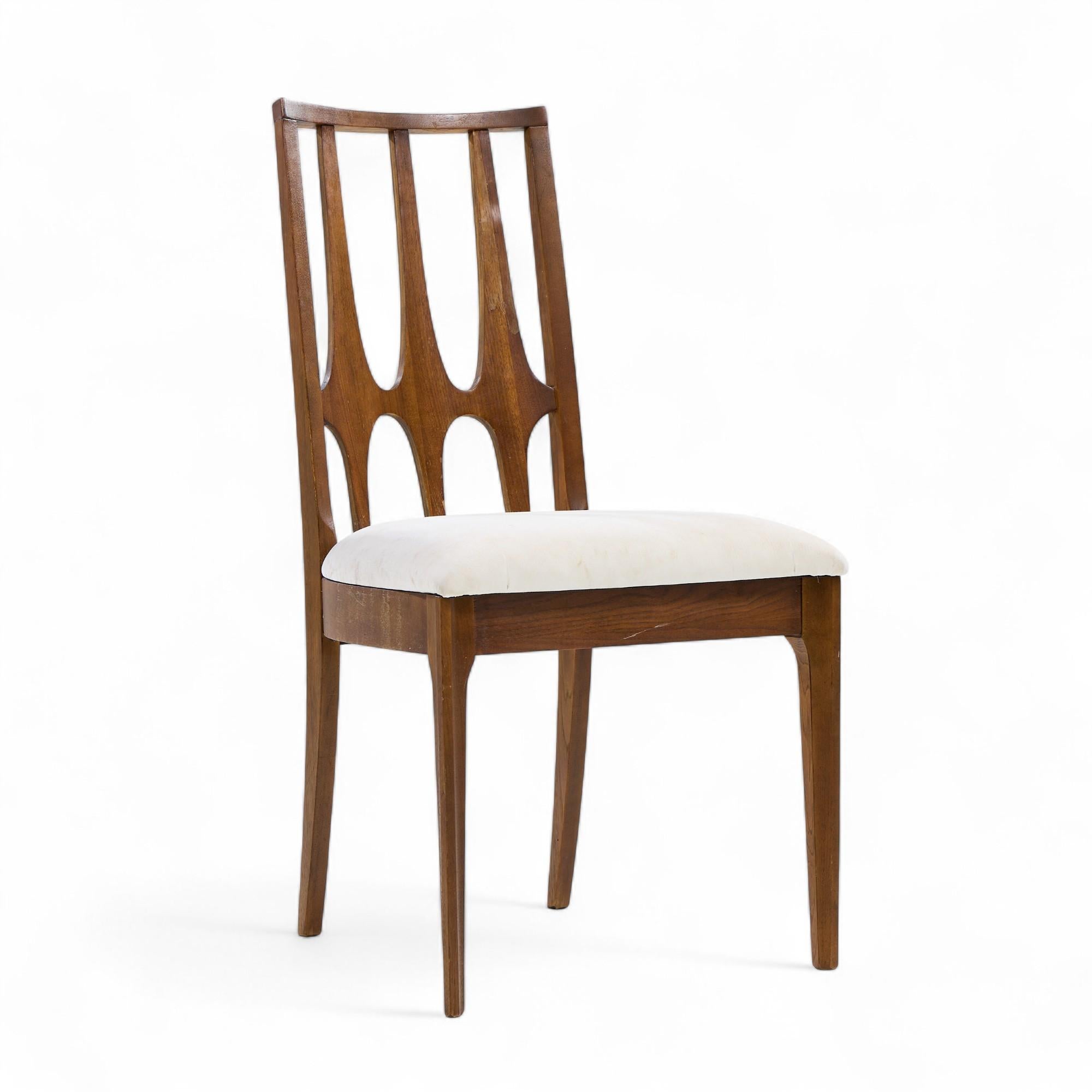 Americano Broyhill Brasilia - Set di 6 sedie da pranzo del Medioevo in vendita
