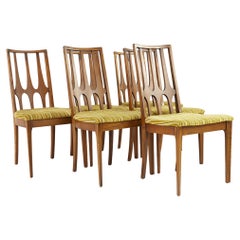 Retro Broyhill Brasilia Mid Century Dining Chairs, Set of 6