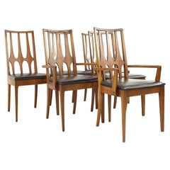 Retro Broyhill Brasilia Mid Century Dining Chairs, Set of 6