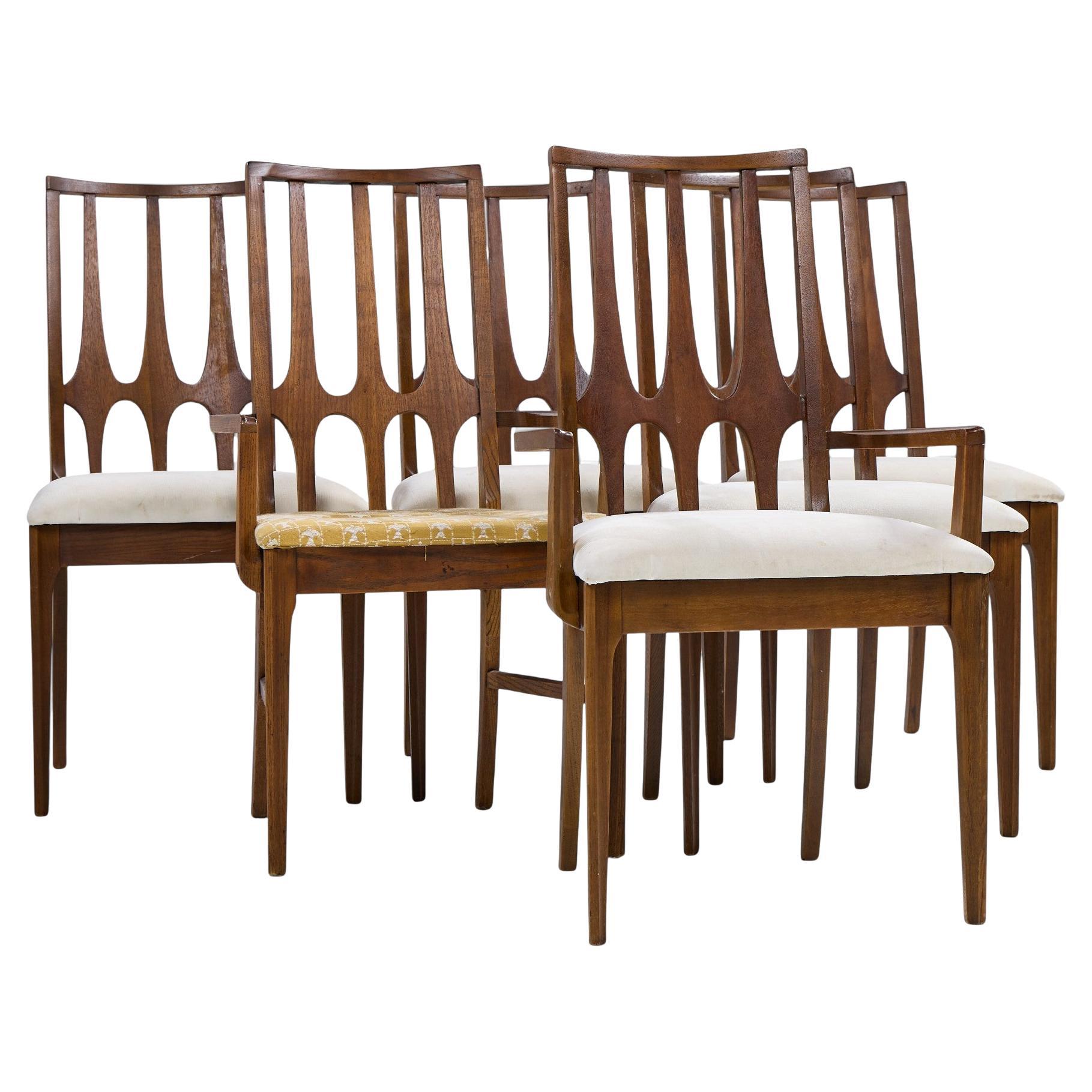 Broyhill Brasilia - Set di 6 sedie da pranzo del Medioevo in vendita