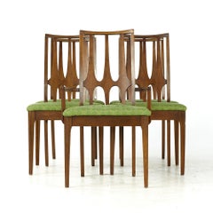 Broyhill Brasilia Midcentury Dining Chairs with 1 Captain, Set of 5