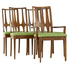 Broyhill Brasilia Midcentury Dining Chairs with 1 Captain, Set of 5