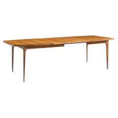 Broyhill Brasilia Mid Century Dining Table with 3 Leaves
