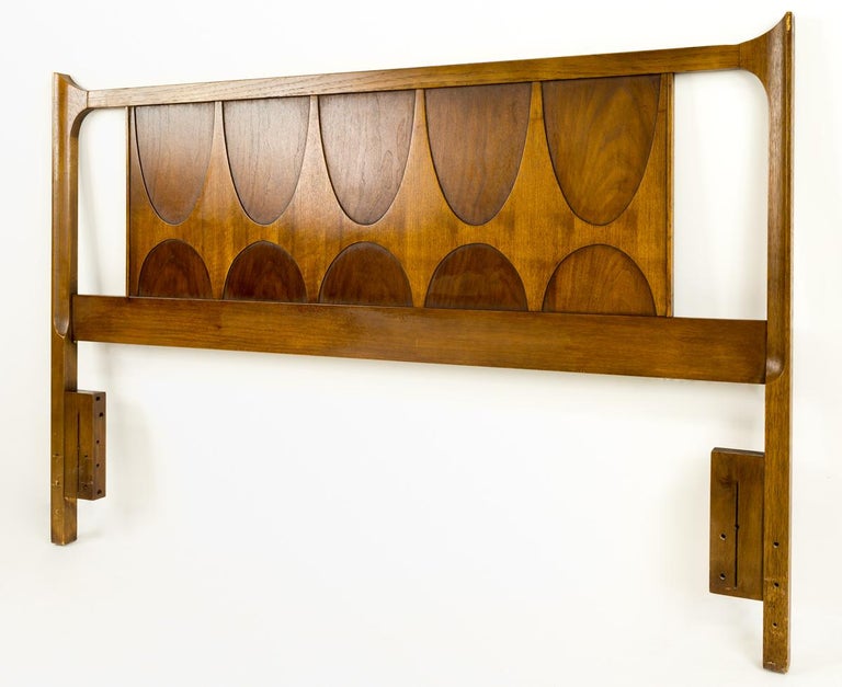 Broyhill Brasilia MidCentury Queen Headboard For Sale at 1stDibs