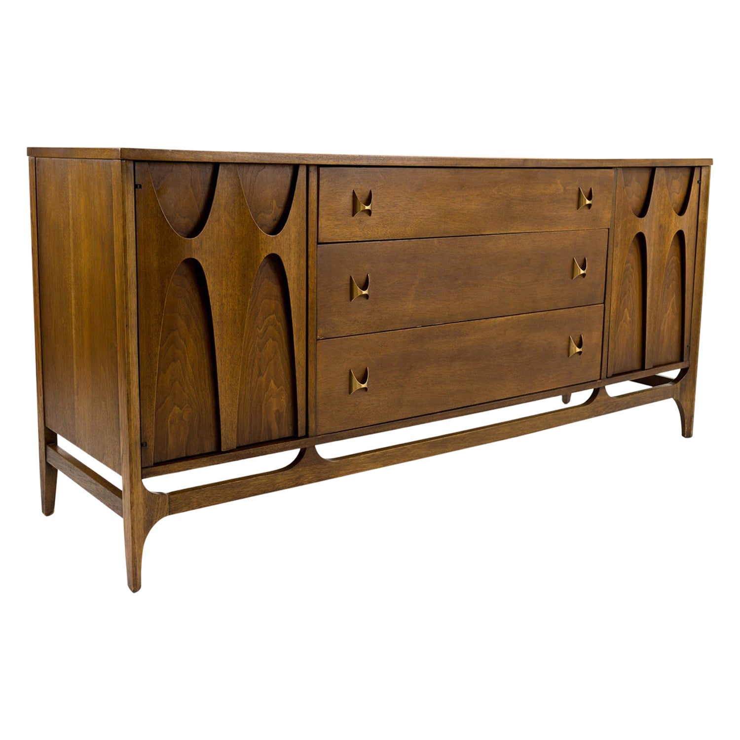 Broyhill Brasilia Mid Century Sideboard Buffet Credenza