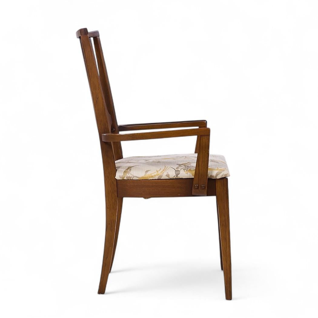 Broyhill Brasilia Mid Century Nussbaum Esszimmerstühle - Satz von 6 im Angebot 1