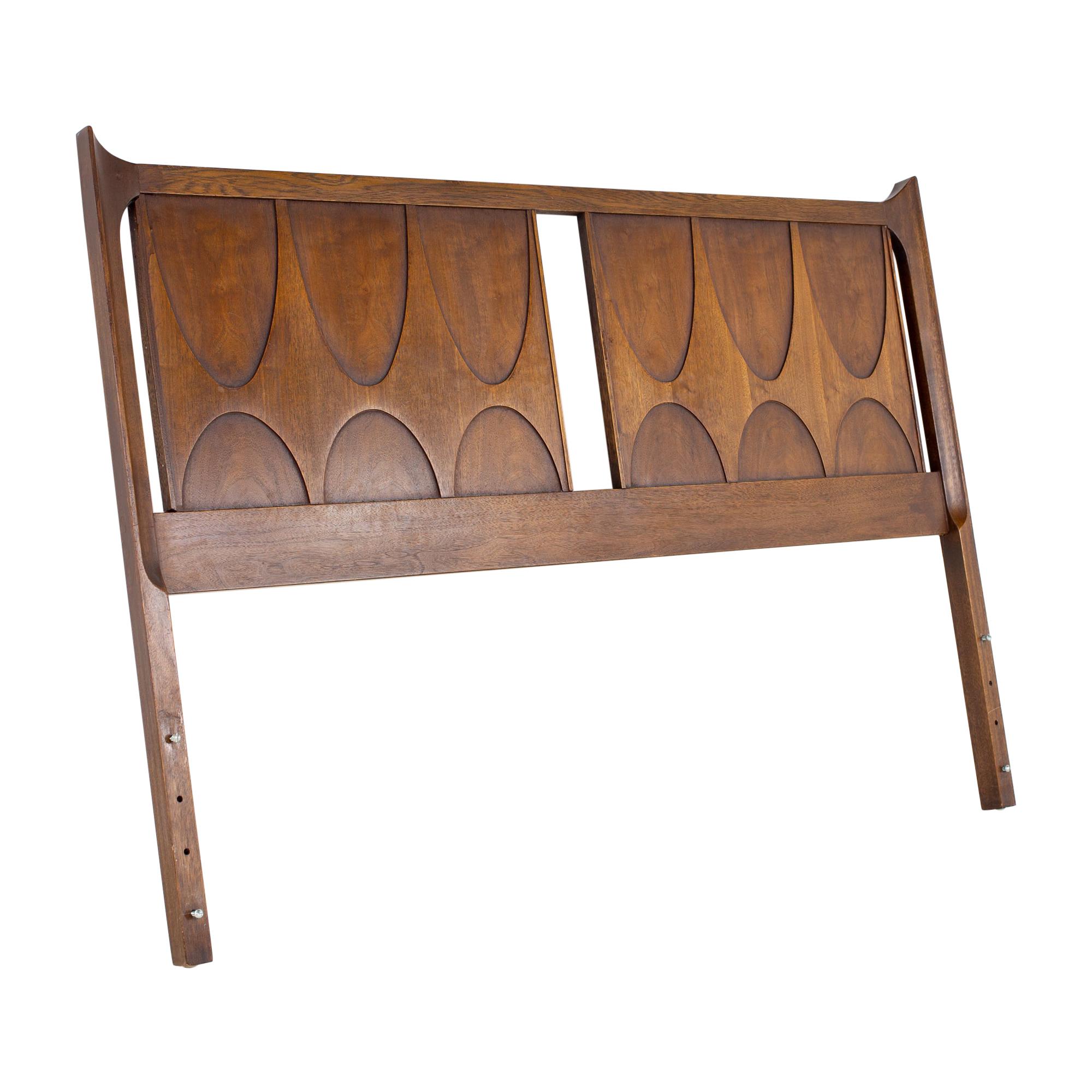 Broyhill Brasilia Mid Century Walnut Full Headboard