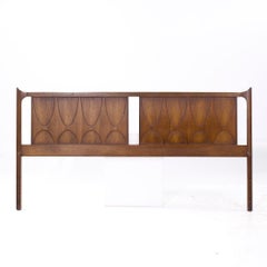 Broyhill Brasilia Mid Century Walnut King Headboard