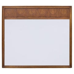 Broyhill Brasilia Mid Century Walnut Mirror