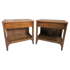 Comodini in noce Broyhill Brasilia Mid Century