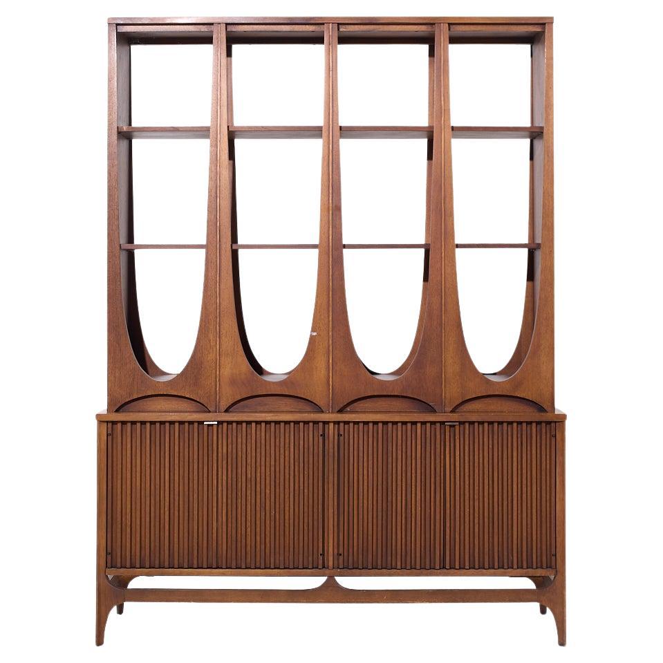 Separador de ambientes Broyhill Brasilia Mid Century Nogal