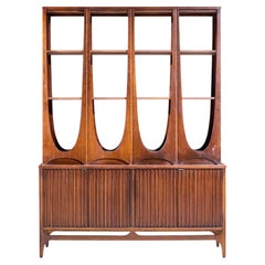 Broyhill Brasilia Mid Century Walnut Room Divider
