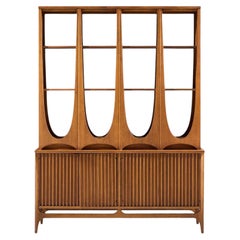 Broyhill Brasilia Mid Century Walnut Room Divider