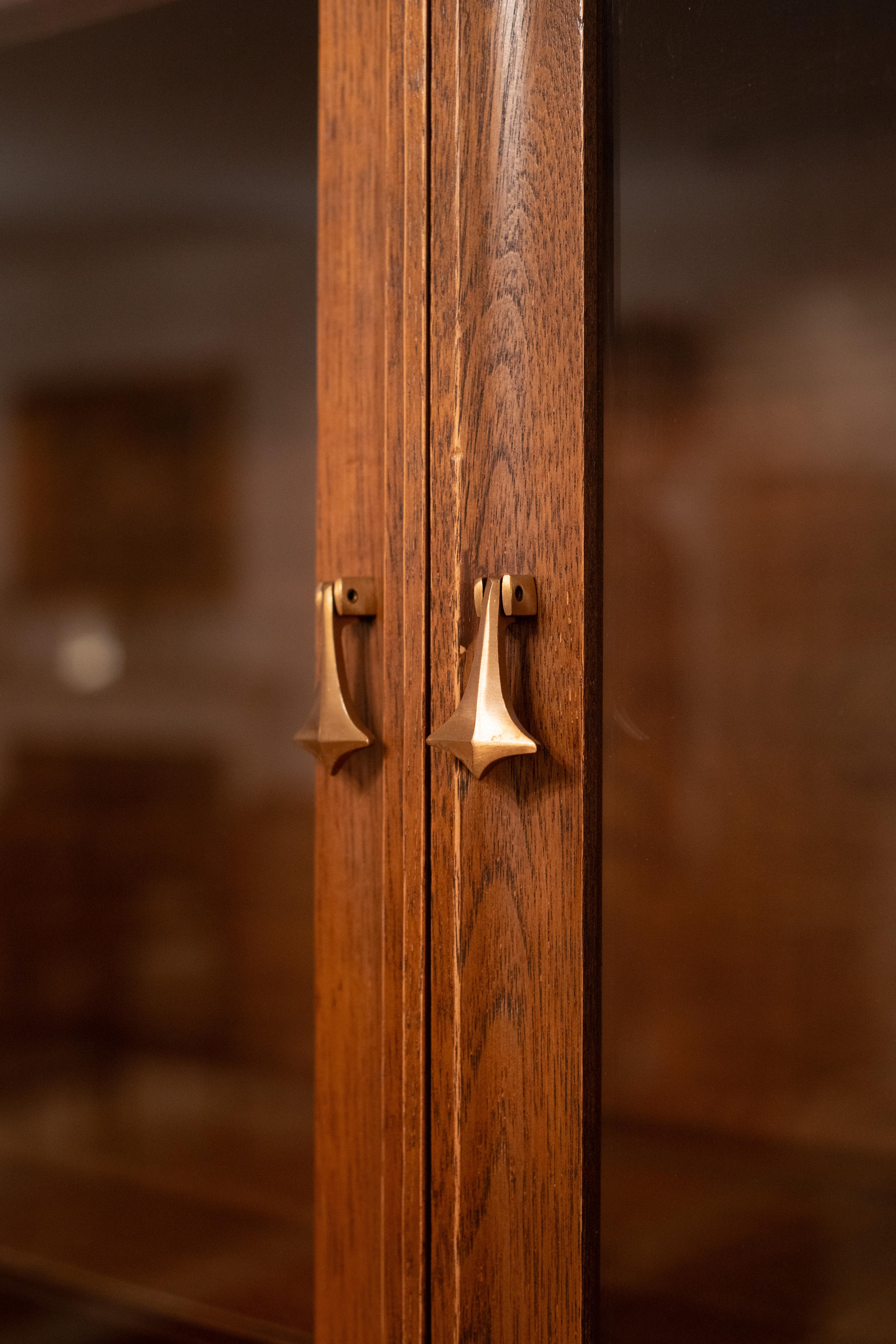 Broyhill Brasilia Modelo 6140-62/63 Mueble Aparador/Cubierta Chino Nogal en venta 2