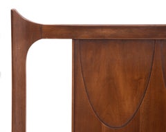 Broyhill Brasilia Queen Headboard Mid Century Modern