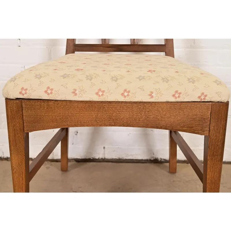 Broyhill Brasilia Style Mid-Century Modern High Back Dining Chair, Paar im Angebot 2