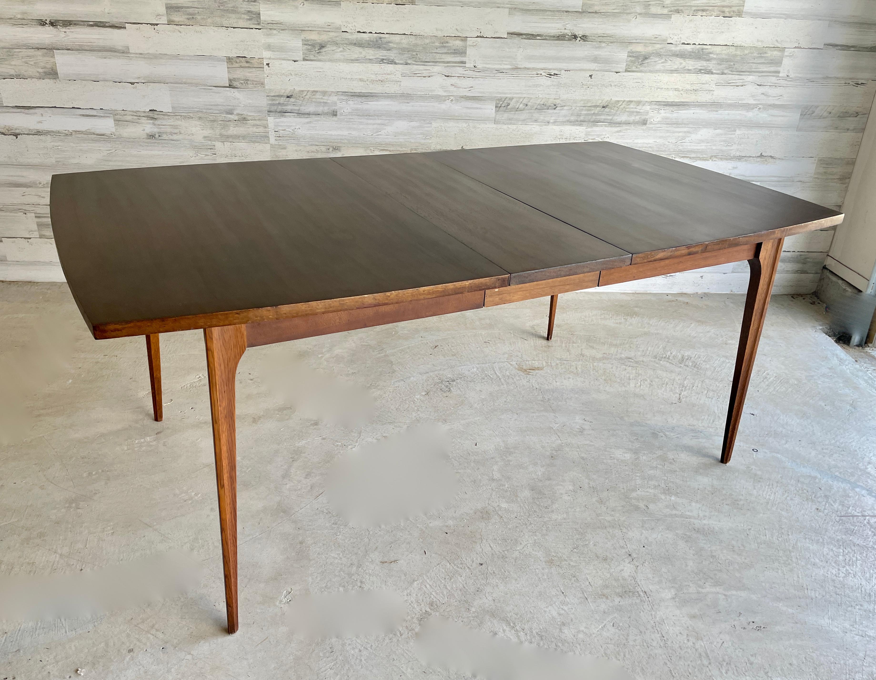 Broyhill Brasilia Walnut Dining Table For Sale 1