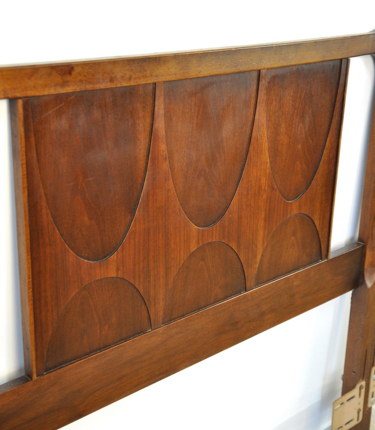 Broyhill Brasilia Walnut King Headboard or Pair of Twin Headboards at