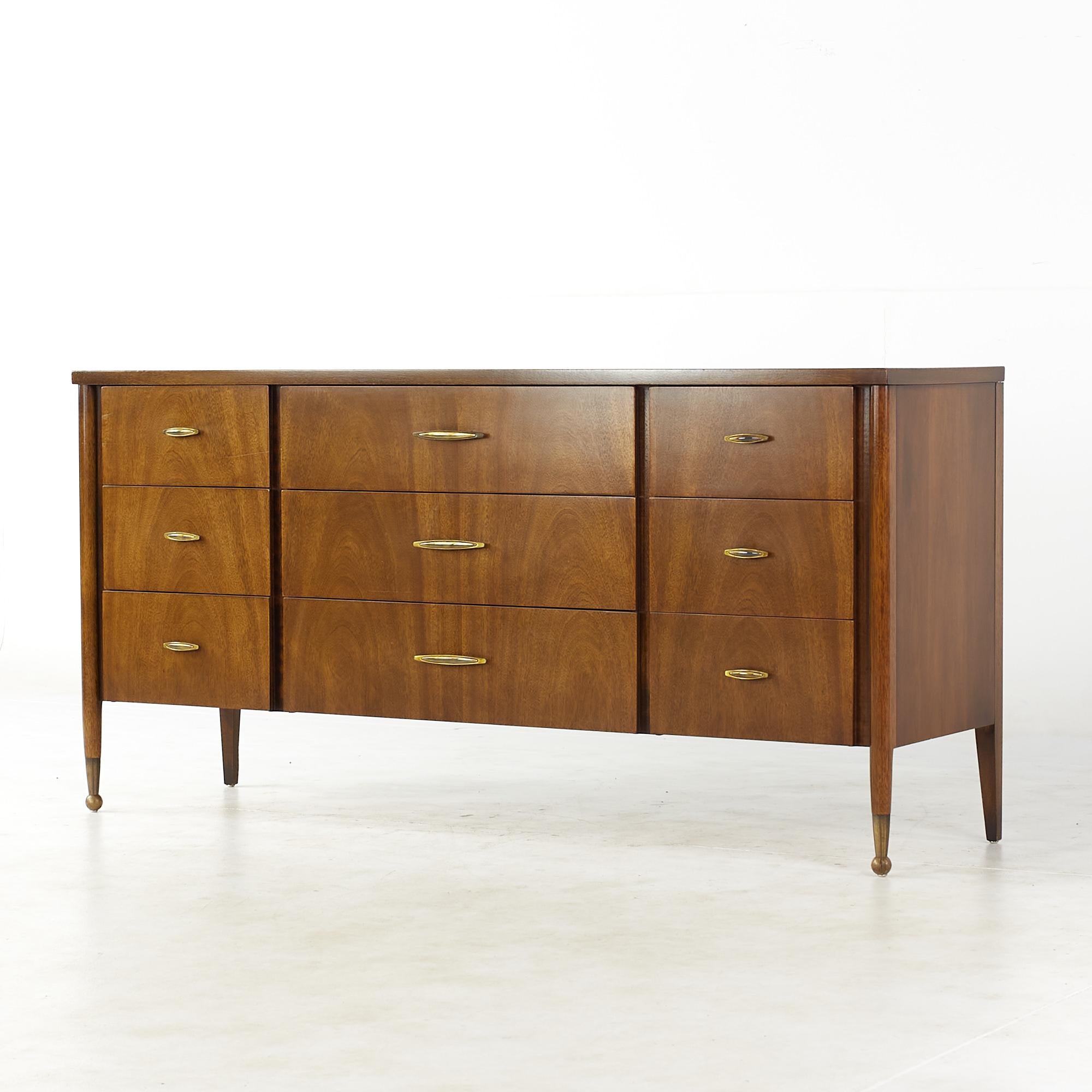 broyhill continental tapestry dresser