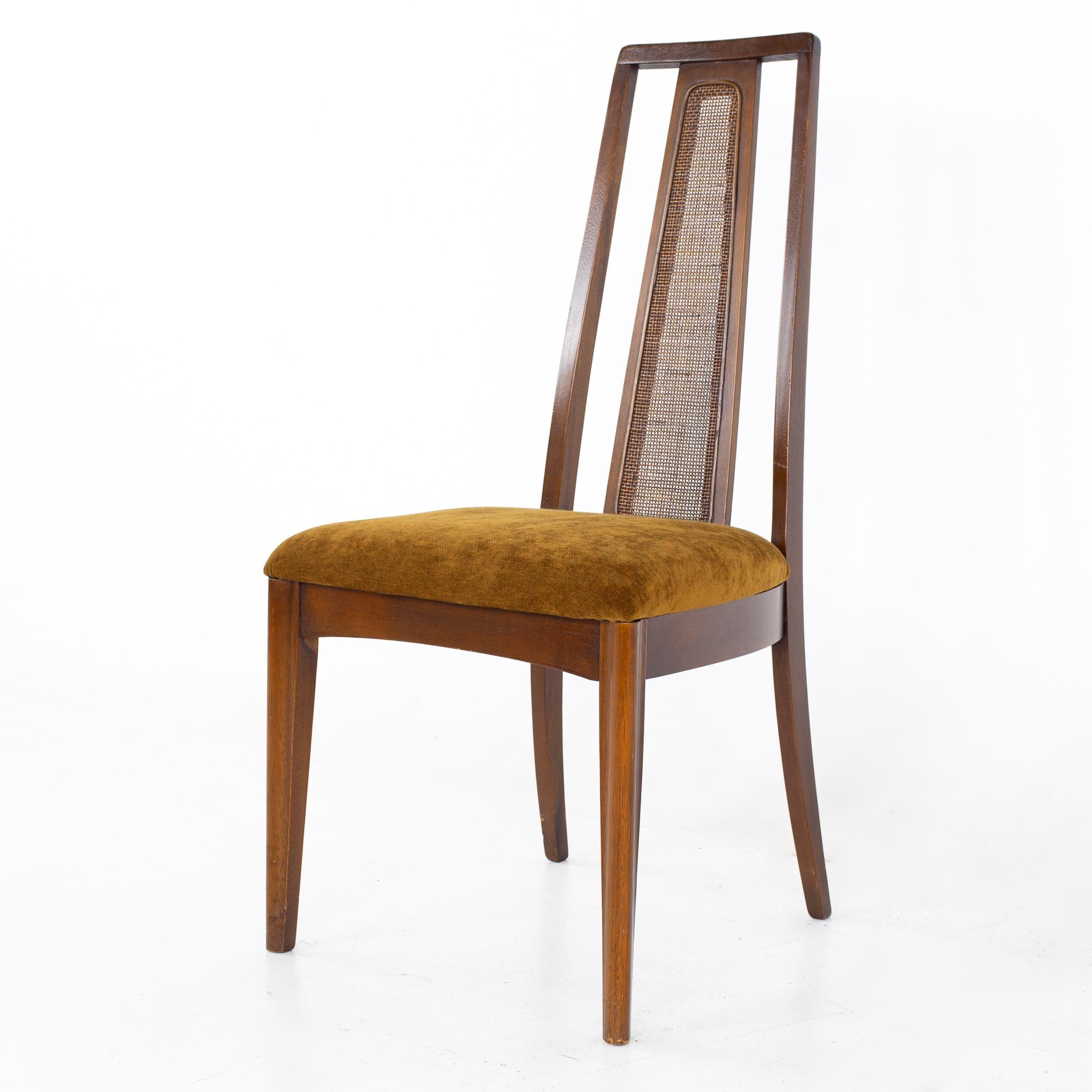 cane high back dining chairs