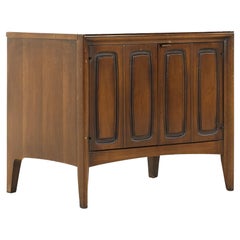 Broyhill Emphasis Midcentury Walnut Nightstand