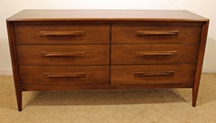 Broyhill Emphasis Walnut Dresser Credenza