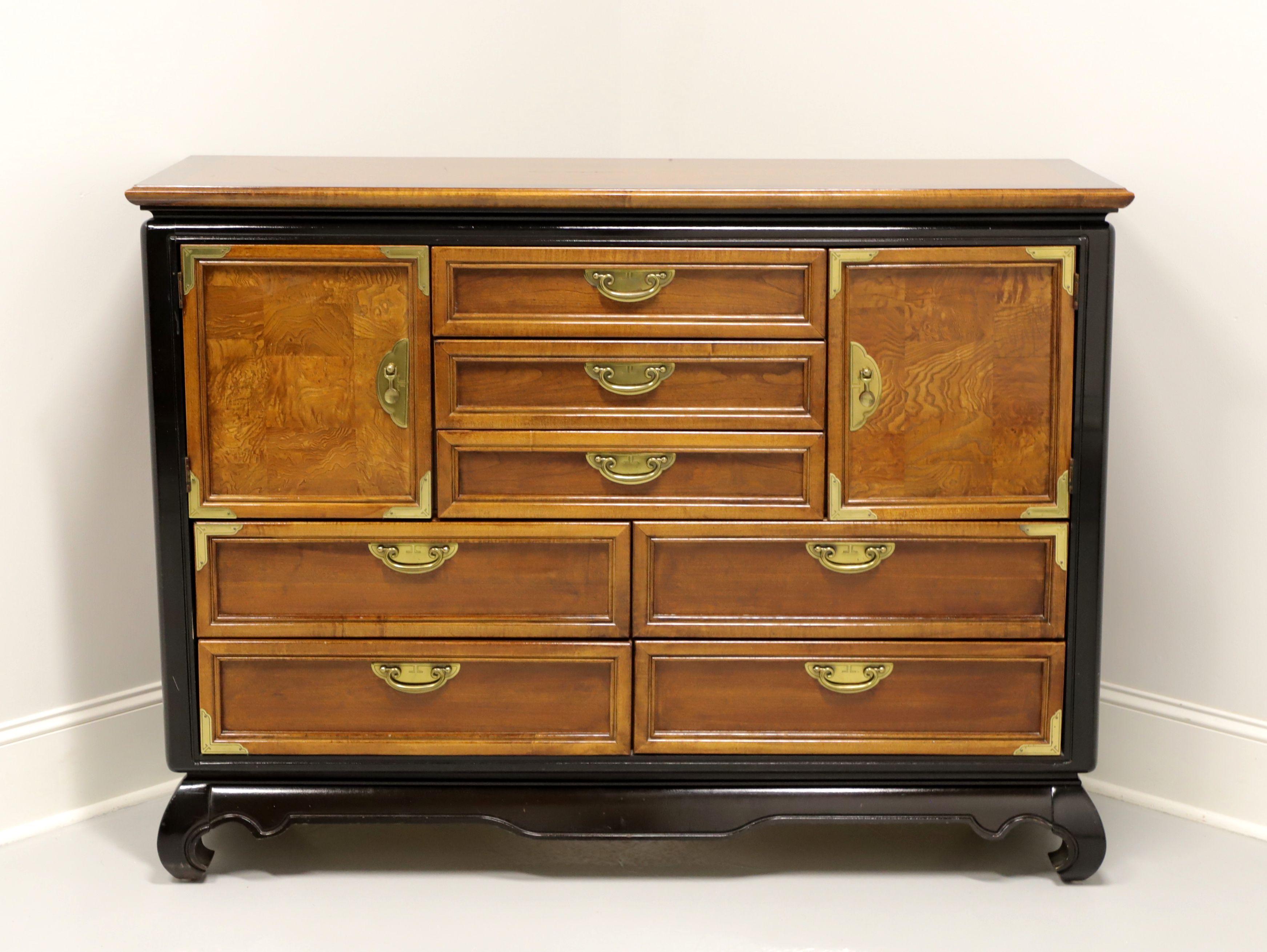 An Asian Ming style dresser or credenza by Broyhill Premier, from their 