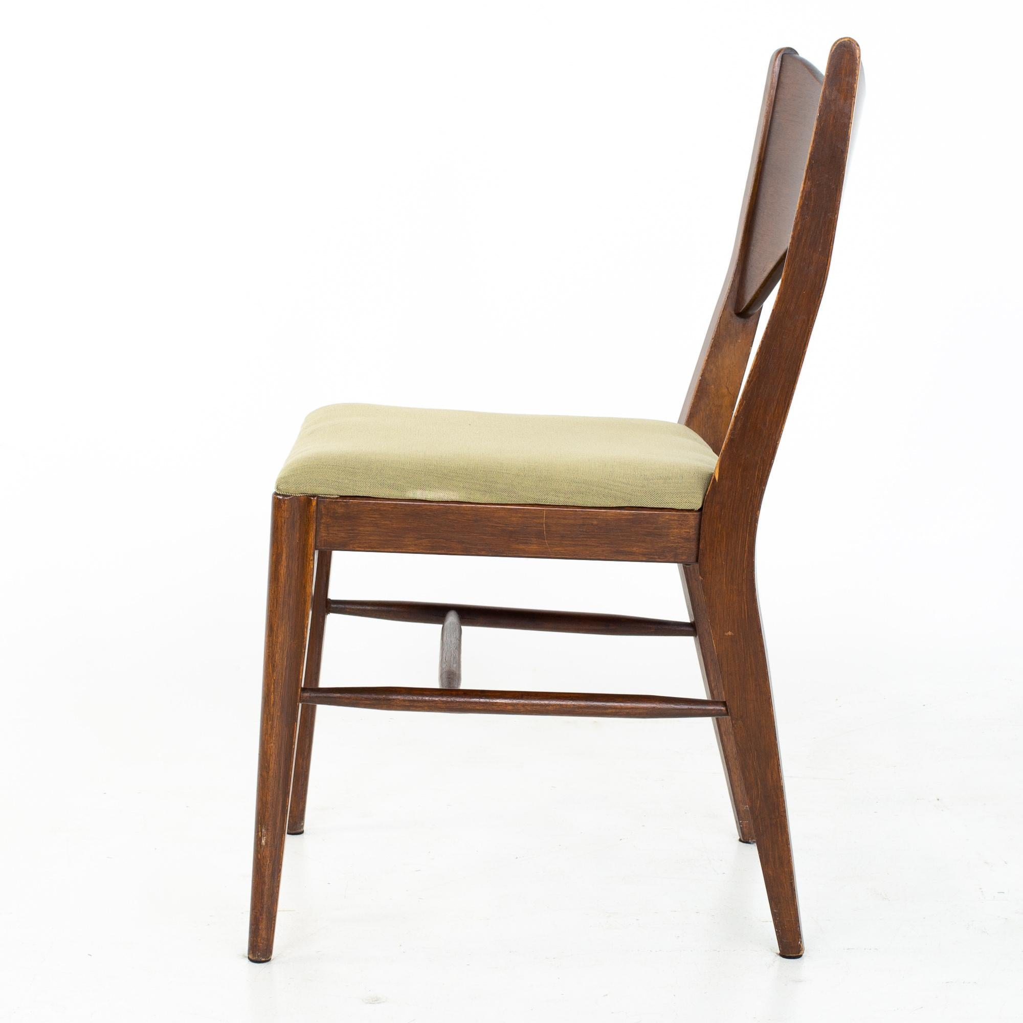Broyhill Saga Mid Century Dining Chairs, Set of 4 1