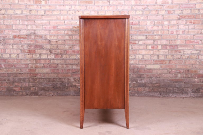 Broyhill Saga MidCentury Modern Walnut Magna Gentleman's Chest, 1962