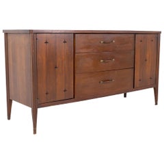 Broyhill Saga Mid Century Nussbaum Sideboard Buffet Kredenz