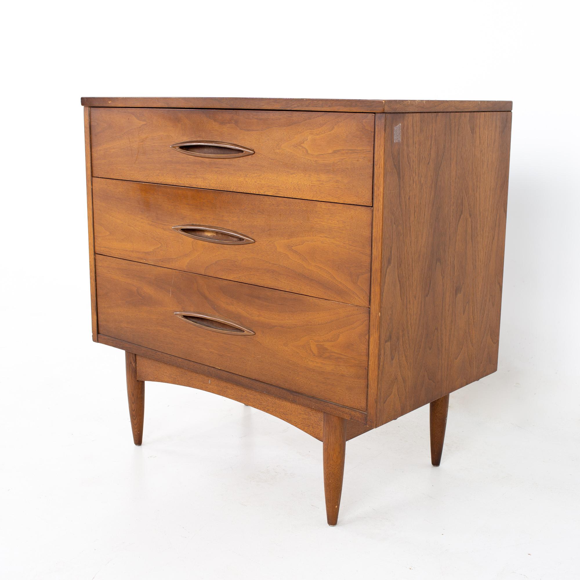 Broyhill Sculptra Brutalist Mid Century Bar Buffet and Hutch 3