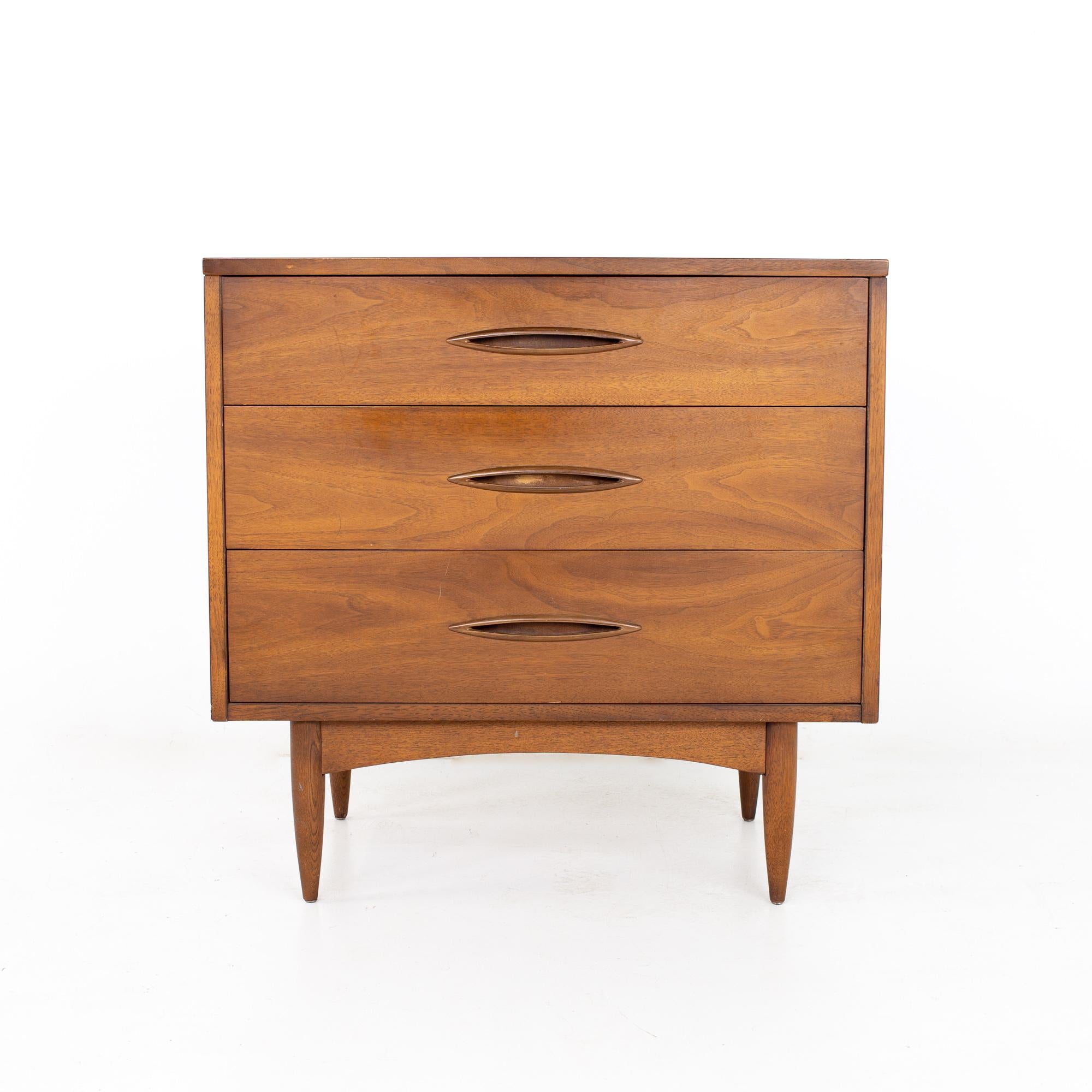 Broyhill Sculptra Brutalist Mid Century Bar Buffet and Hutch 4