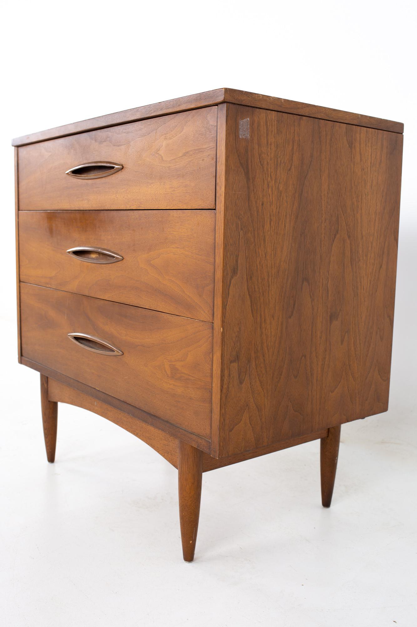Broyhill Sculptra Brutalist Mid Century Bar Buffet and Hutch 8