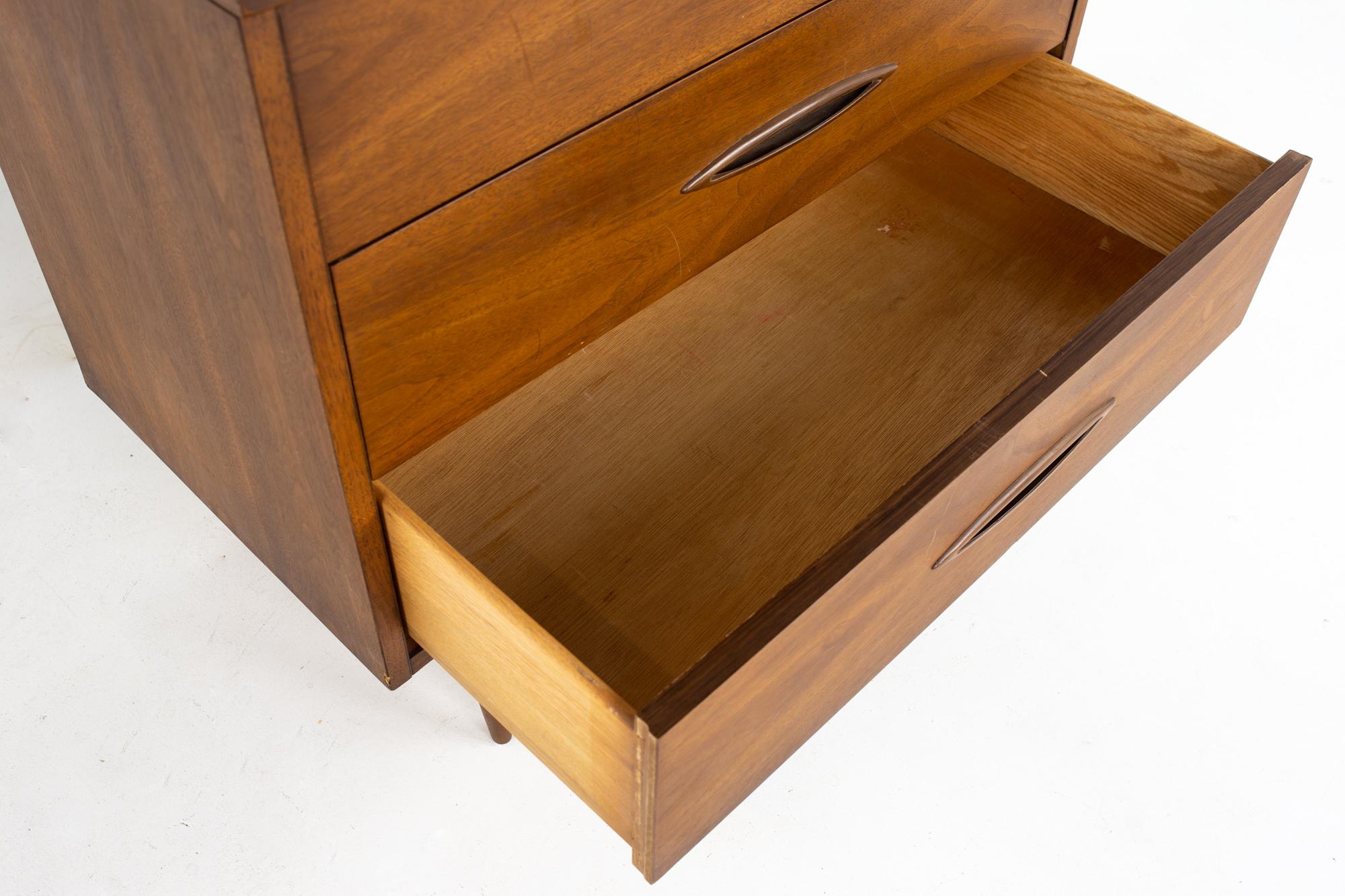 Broyhill Sculptra Brutalist Mid Century Bar Buffet and Hutch 9