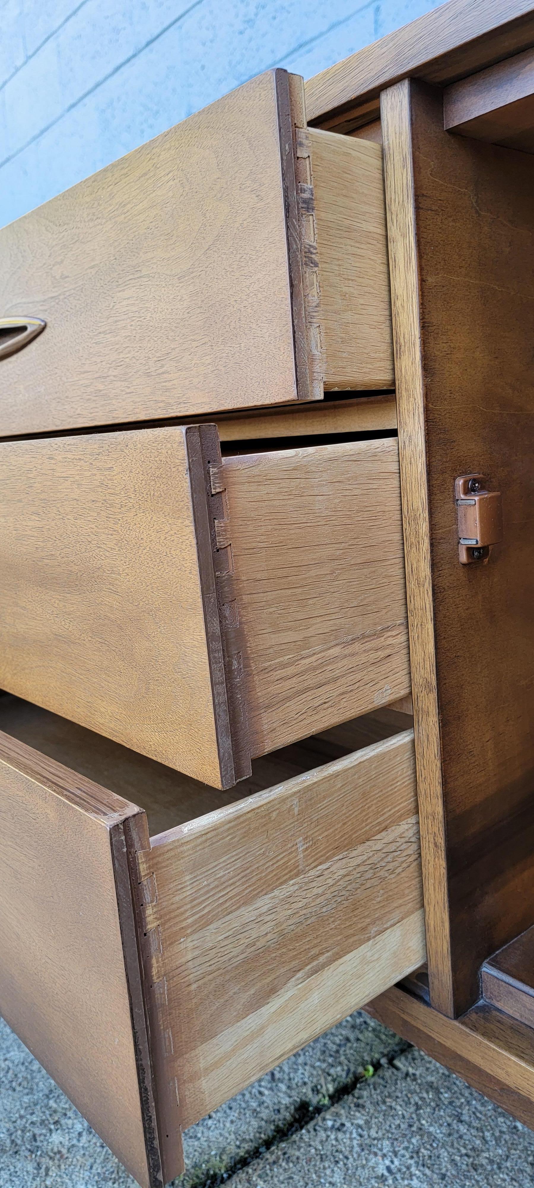 Mid-20th Century Broyhill Sculptra Credenza