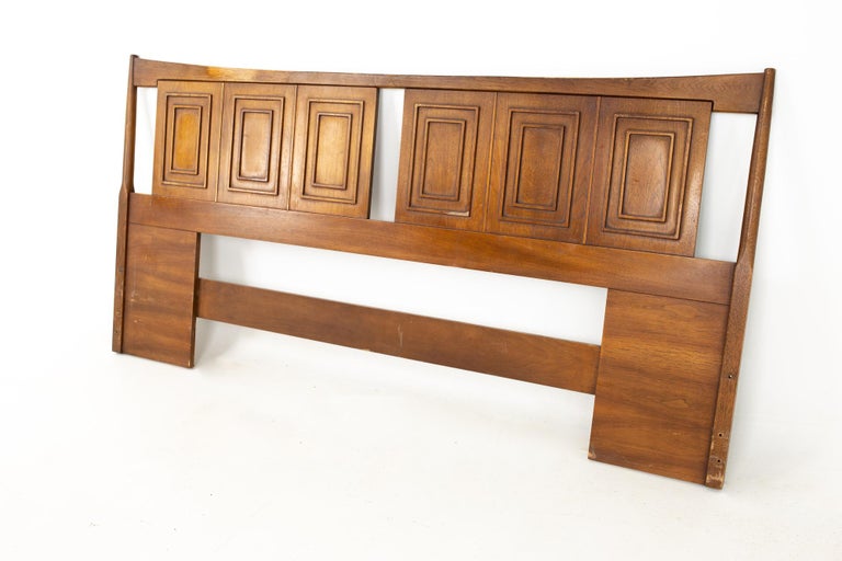 Broyhill Sculptra Mid Century King Headboard at 1stDibs broyhill king