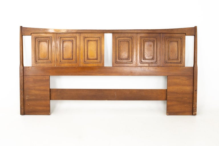Broyhill Sculptra Mid Century King Headboard at 1stDibs broyhill king