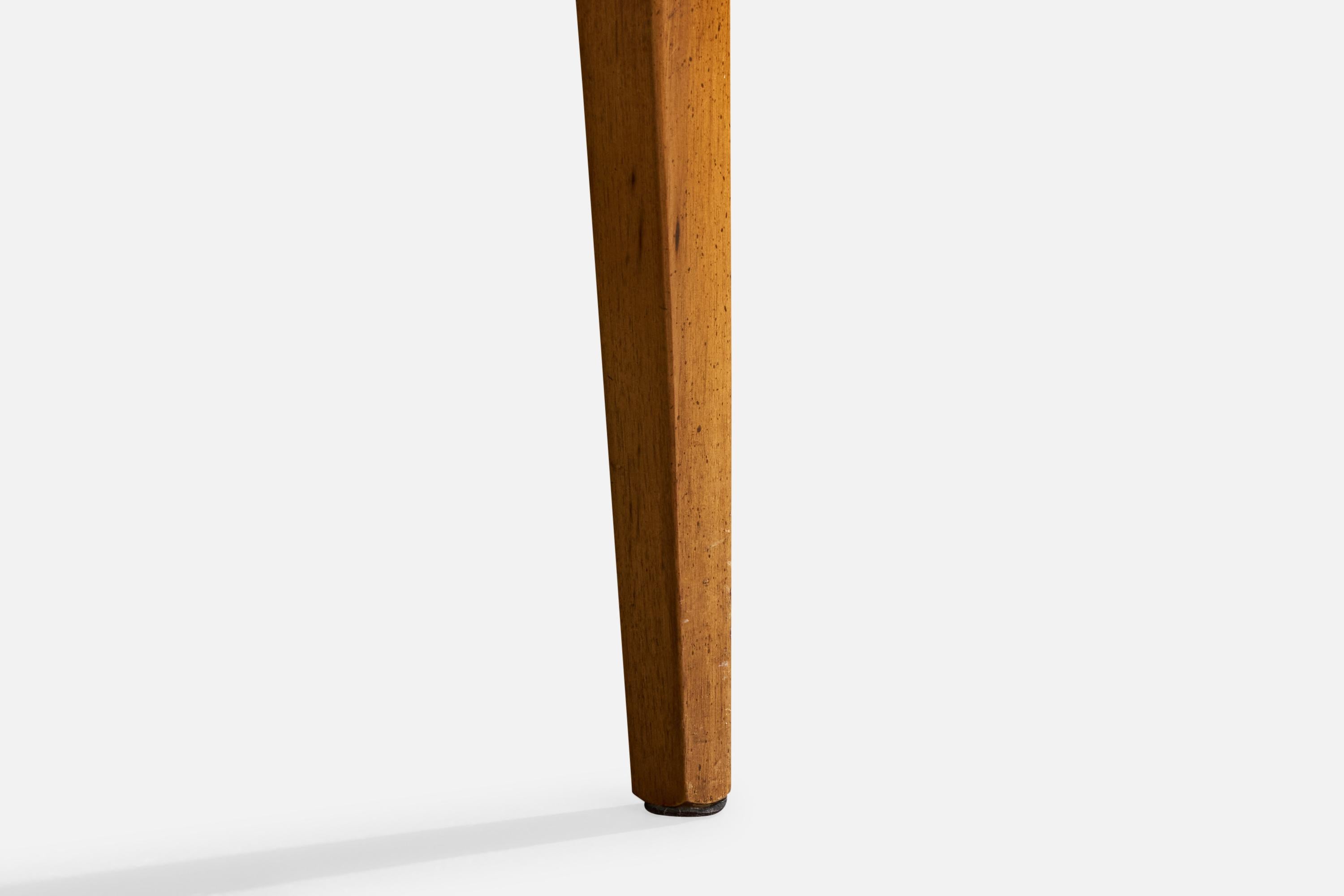Broyhill, Side Tables, Wood, Slate, USA, 1950s For Sale 4
