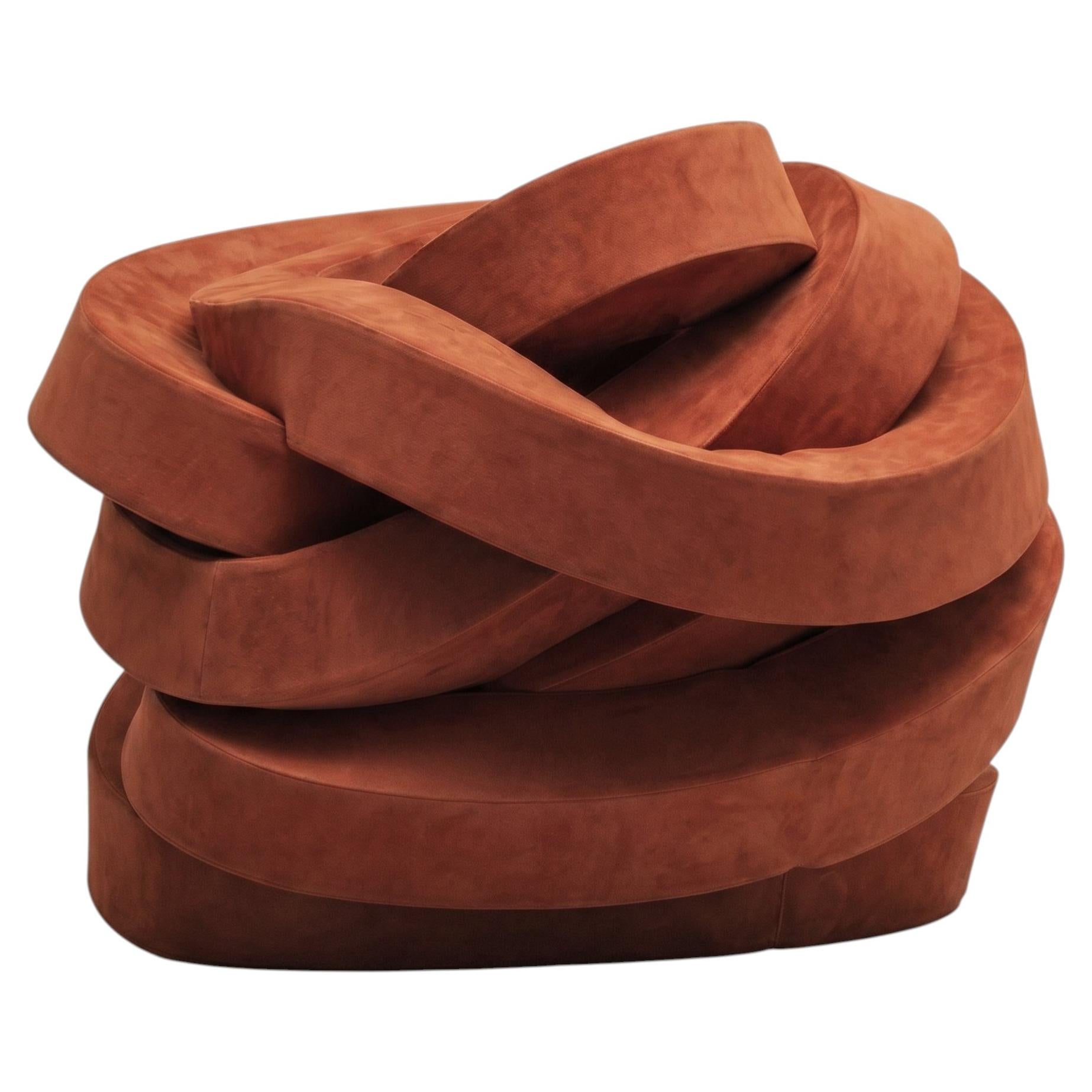 Sofá de suelo BRRRICK, asiento de diseño contemporáneo, fabricado en Italia en venta