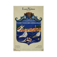 1993 original film poster "Et Saint-Tropez créa la Nioulargue" - Louis Vuitton