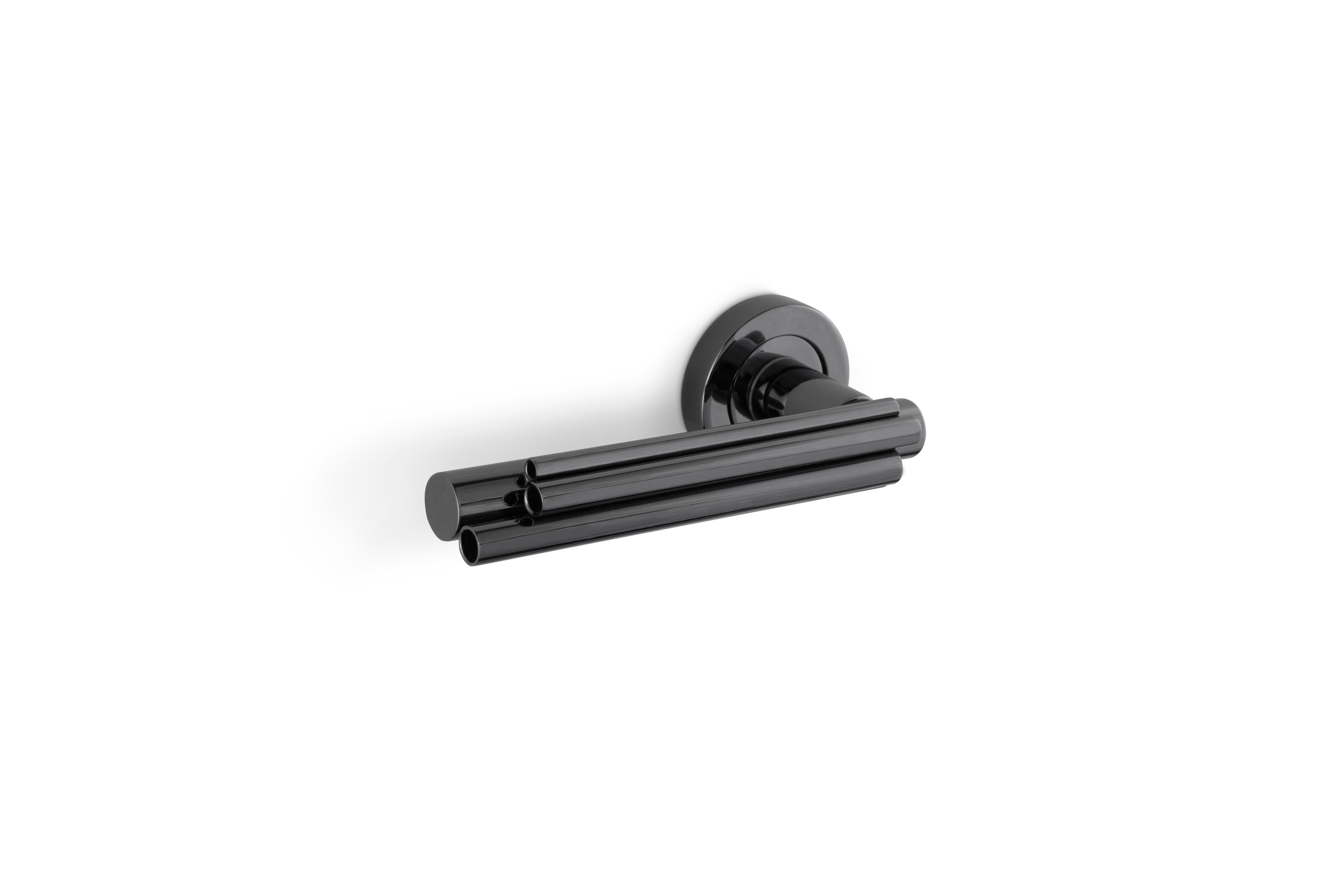 Contemporary Brubeck Door Lever Left For Sale