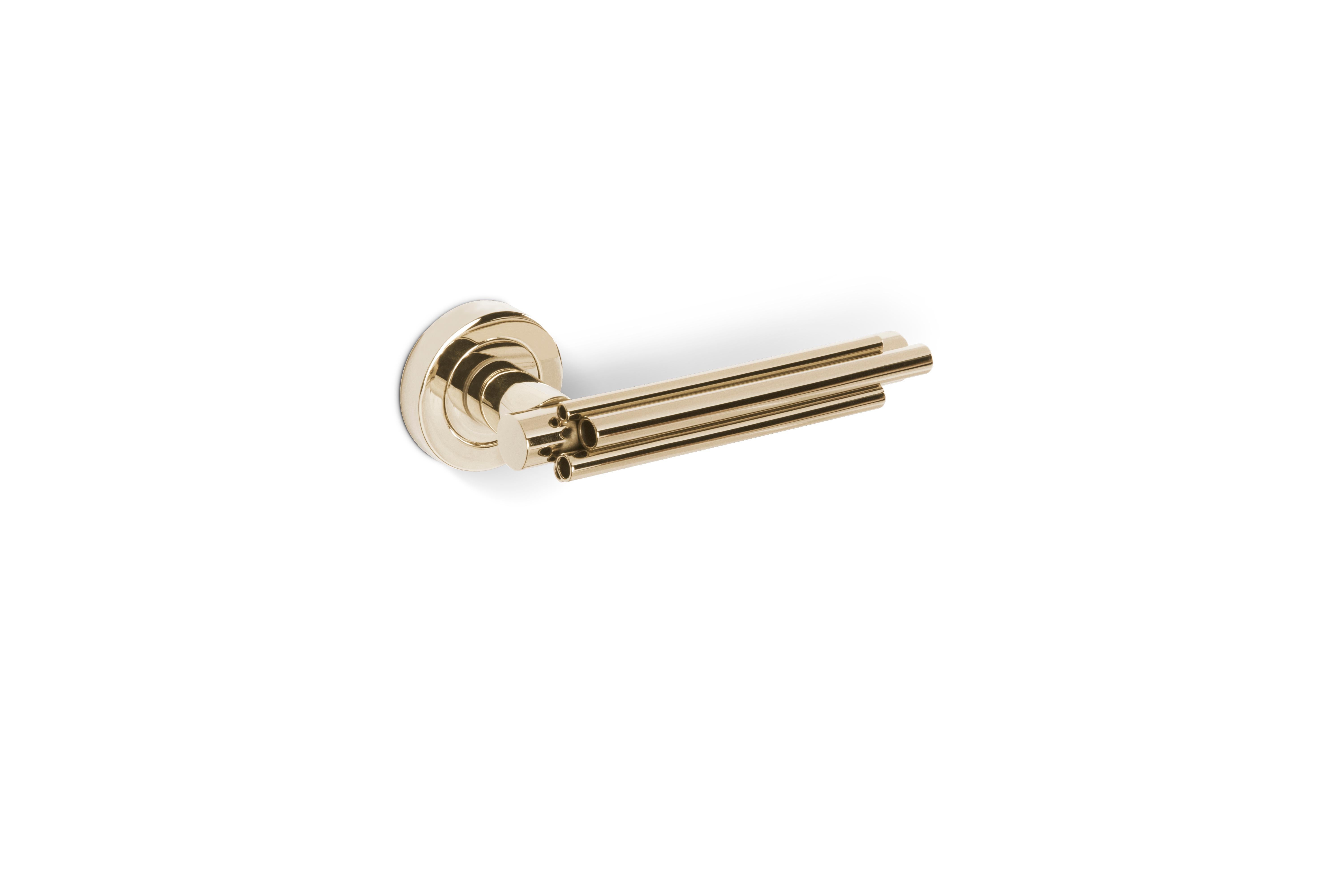 Tirador de puerta Brubeck Derecha Cepillado en venta